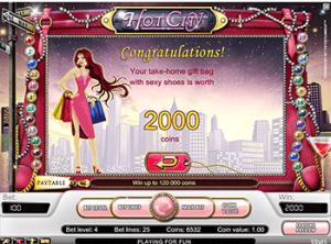 Слот в казино Hot City
